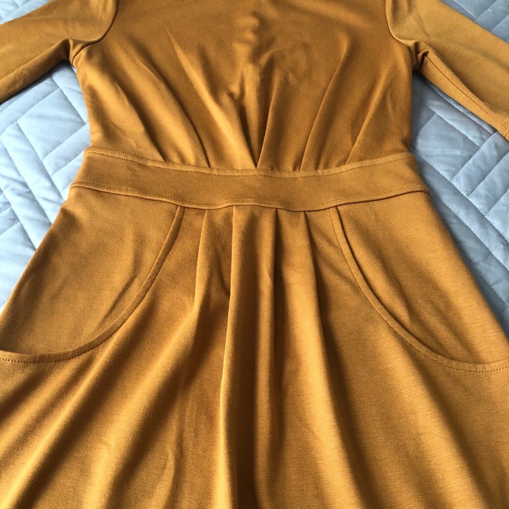 Mustard Yellow Dress